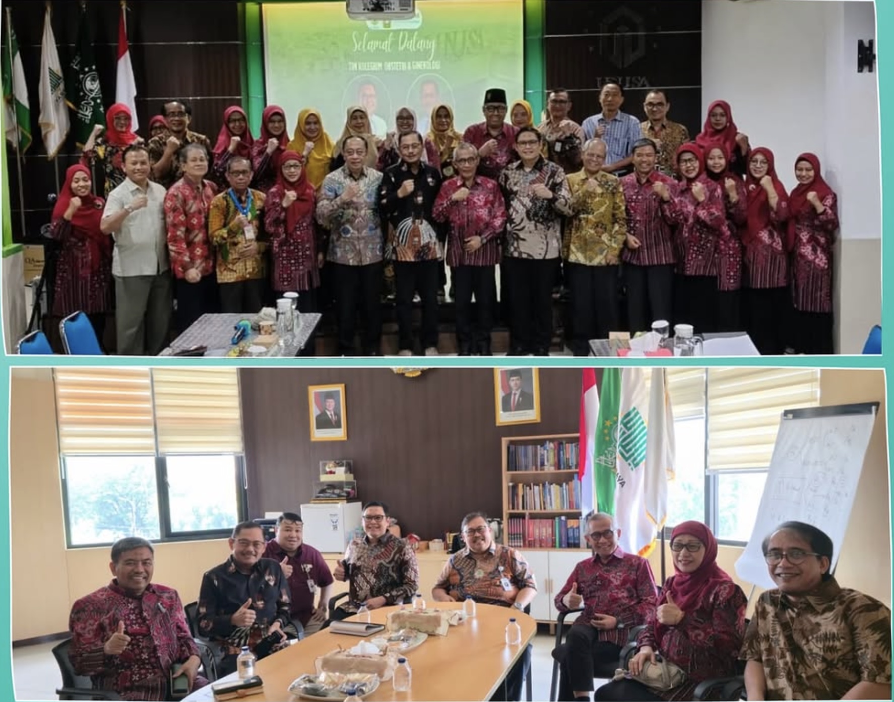 Visitasi Kolegium Obstetri dan Ginekologi ke Universitas NU Surabaya